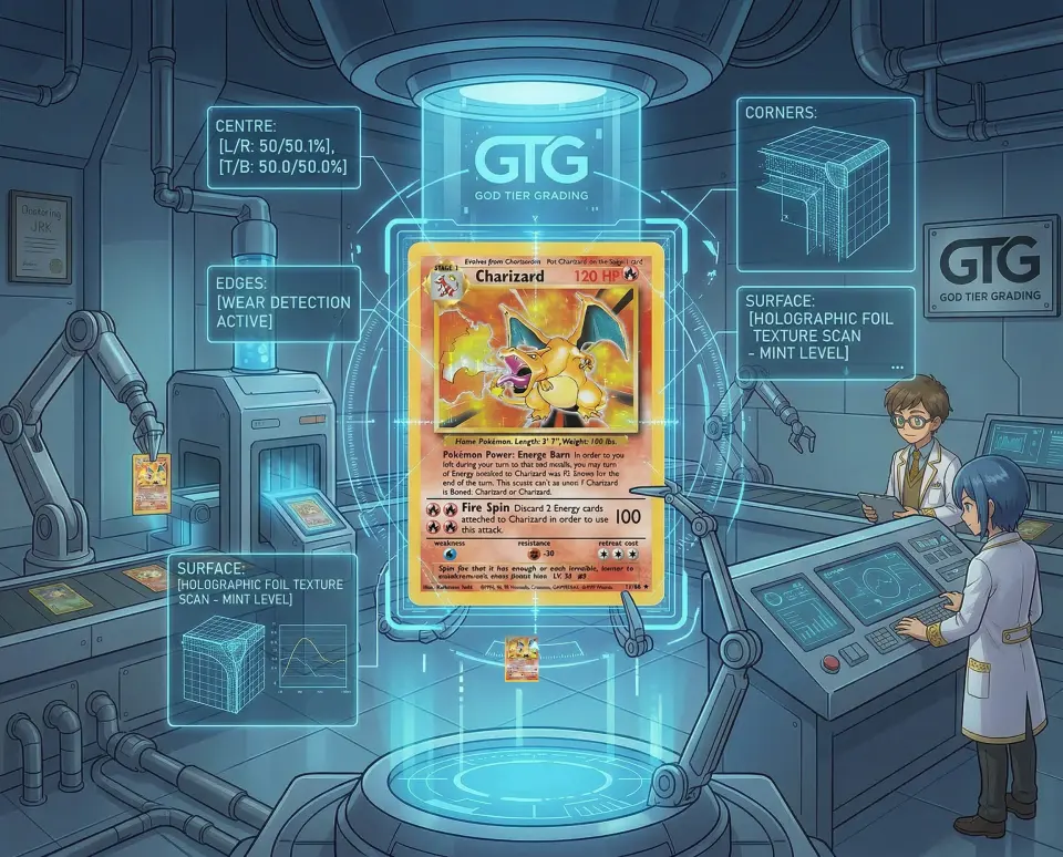 Automated Analysis card grading process