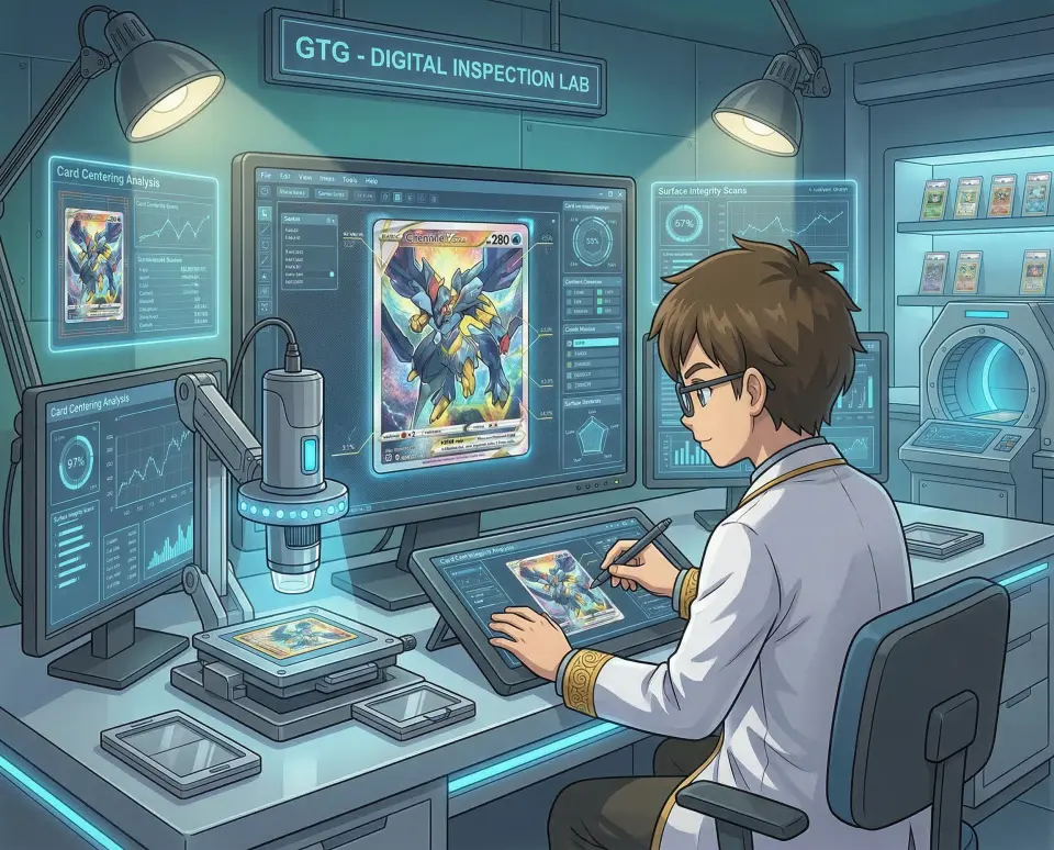 Expert Verification card grading process